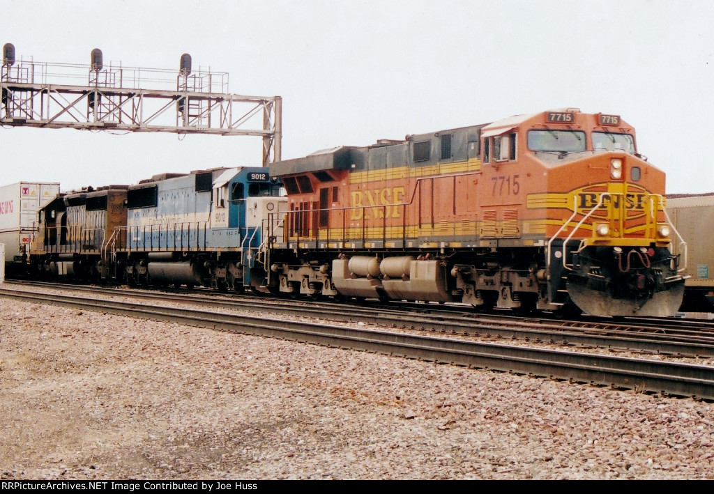 BNSF 7715 West